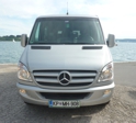 Taxi Piran - Mercedes Sprinter 315 CDI - double aircondition, inside full in leather, wood decor, huge luggage, inside partially in leather, (8 + 1)